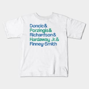 Doncic and the Dallas Mavericks are heading to the Top in 2021 Kids T-Shirt